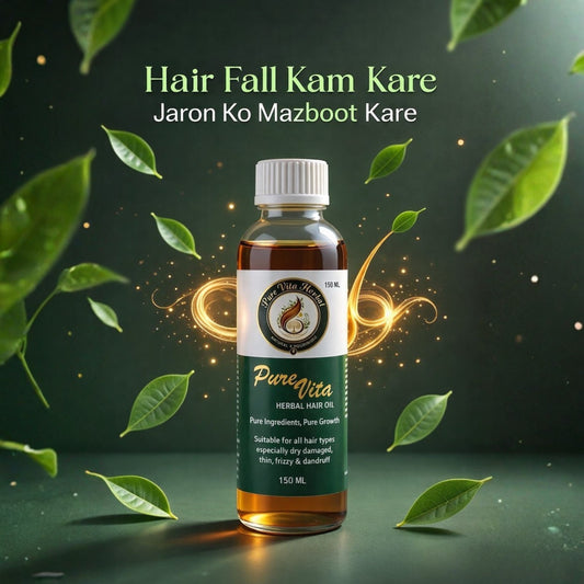 Pure Vita Herbal Hair Oil (150ml)